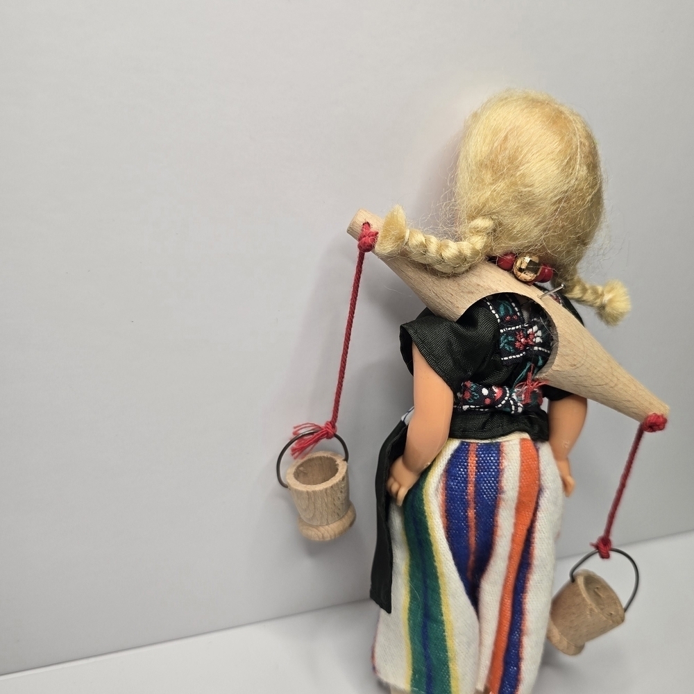 Vintage Dutch Souvenir Doll - Picture 3 of 3